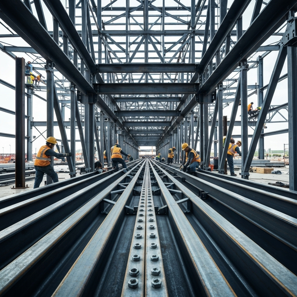 Fabrication and erection of steel trusses